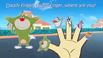 Oggy and the Cockroaches Finger Family Nursery Rhymes Dancing Kids TV