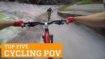 TOP FIVE CYCLING POV | PEOPLE ARE AWESOME
