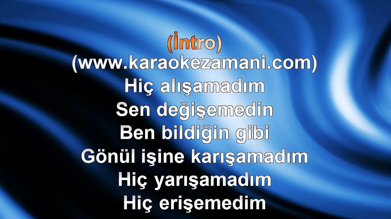 Yeşim Salkım - Meğer - 2005 TÜRKÇE KARAOKE