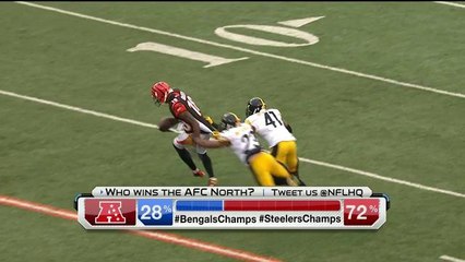 Who will win the AFC North, Bengals or Steelers?