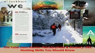 Download  The Total Deer Hunter Manual Field  Stream 301 Hunting Skills You Should Know Ebook Free