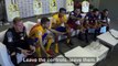 BEHIND THE SCENES - FC Barcelona players enjoy themselves with FIFA 16