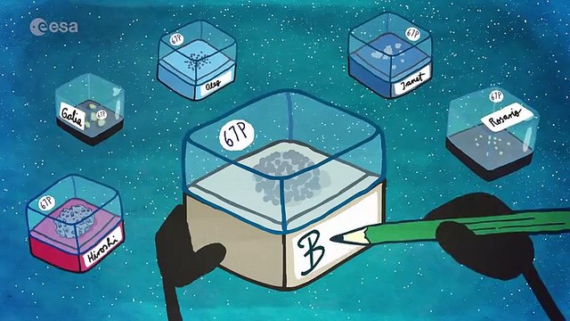 Les aventures de Rosetta et de Philae sur la comète Tchouri