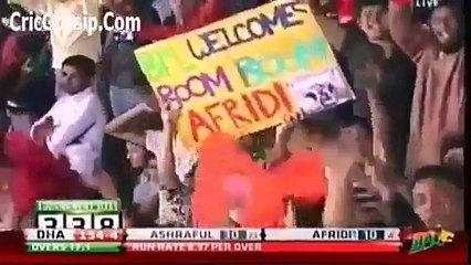 WORLD BIGGEST SIX OF shahid AFRIDI OF 230 METRE 2016