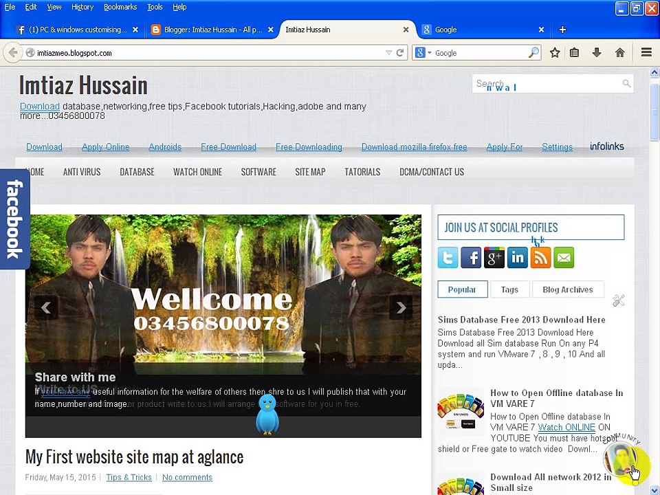 How to add community box for chat into your blog