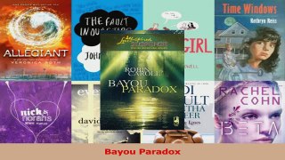 Read  Bayou Paradox Ebook Free