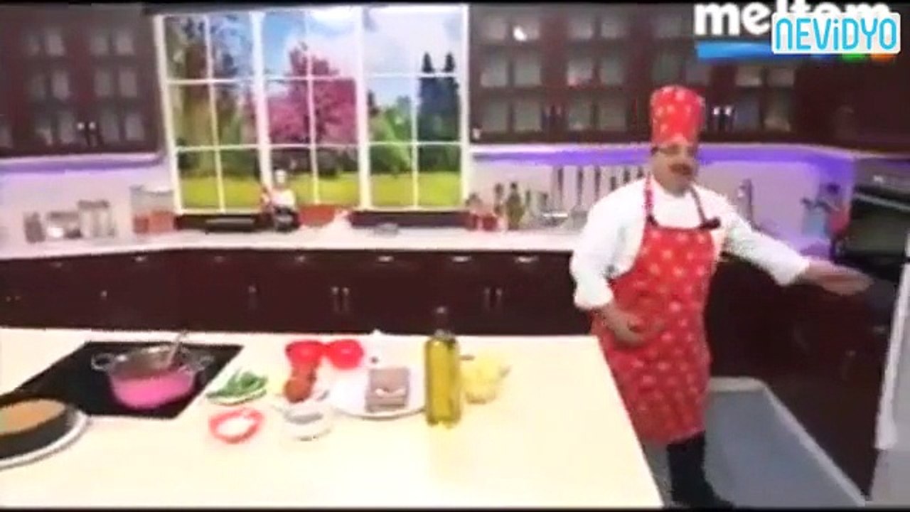 yemek programında KAZA