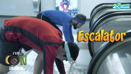 Une course d'escalator ! (C'est Con S2)