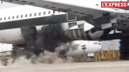 Un sac anti-bombe testé dans la soute d'un avion