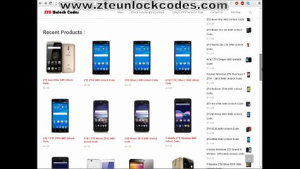 AT&T ZTE Avail Z990 SIM UNLOCK CODE