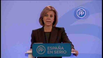 Cospedal: Es importante que los ciudadanos sepan para qué servirá su voto