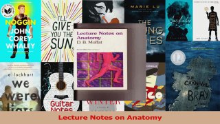Lecture Notes on Anatomy PDF
