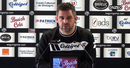 POINT PRESSE (EAG) : AVANT MONTPELLIER - GUINGAMP