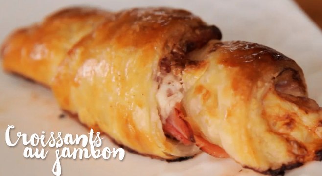 Recette des croissants au jambon et l’emmental pour les enfants - Gourmand
