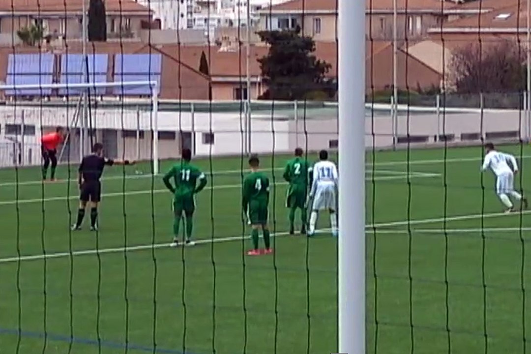 U17 National - OM 5-1 Toulouse Fontaines : le but de Mathieu Buech (10e, sp)