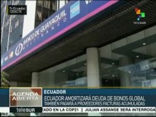 Video herunterladen: Ecuador pagará 650 mdd en amortización de bonos globales