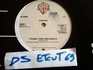 SUNFIRE -YOUNG FREE AND SINGLE(RIP ETCUT)WB REC 82