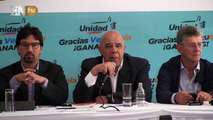 MUD: "Ningun liderazgo es más importante que la unidad"