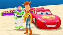 Disney Pixar Toy Story Buzz Lightyear & Sheriff Woody Lightning McQueen Cars HD 1080p