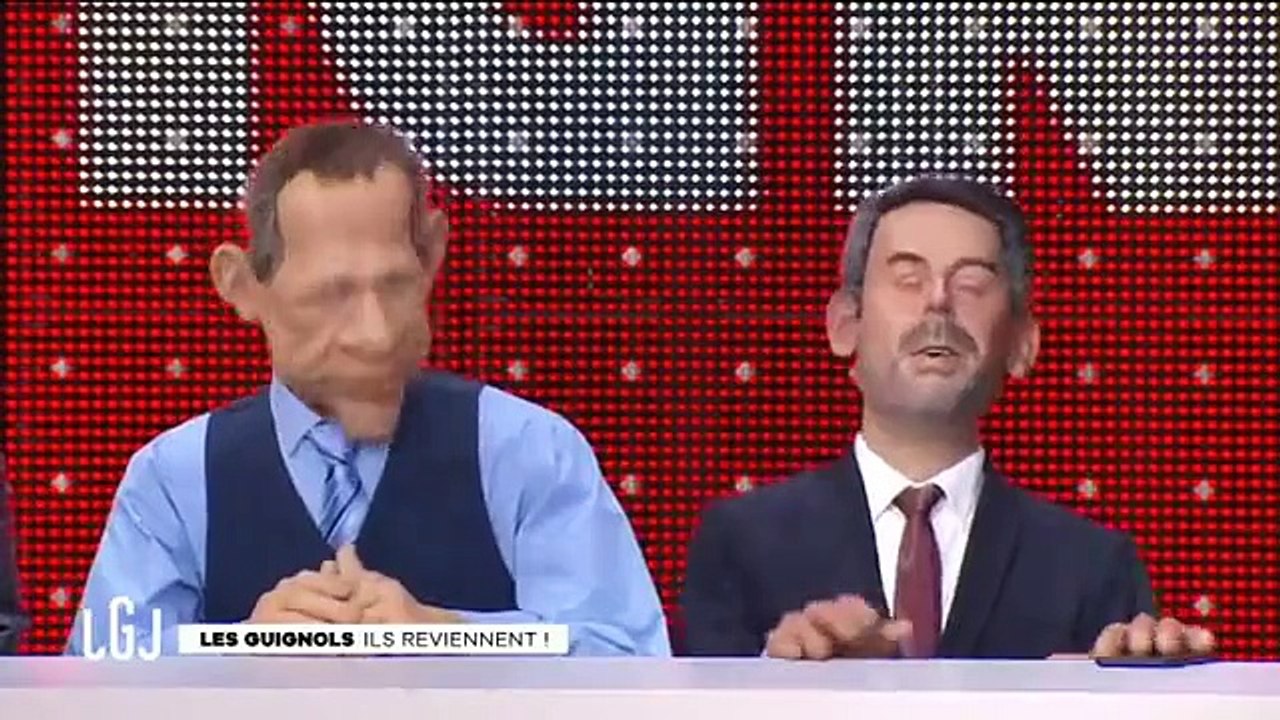 Regardez le premier sketch de la nouvelle formule des "Guignols" avec Jean-Jacques Bourdin