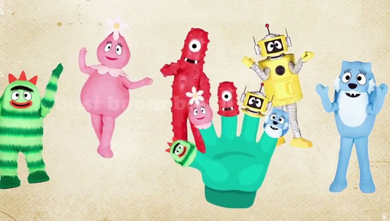 Yo Gabba Gabba Finger Family Songs - Daddy Finger Nursery Rhymes Collection 30 minutes