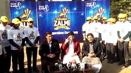 PSL Peshawar Zalmi Logo Ceremony