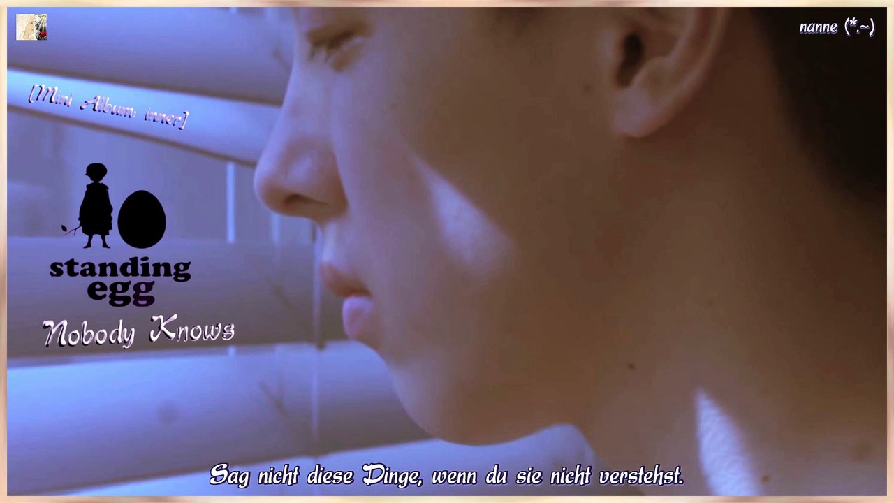 Standing Egg -  Nobody Knows k-pop [german Sub] Mini Album inner