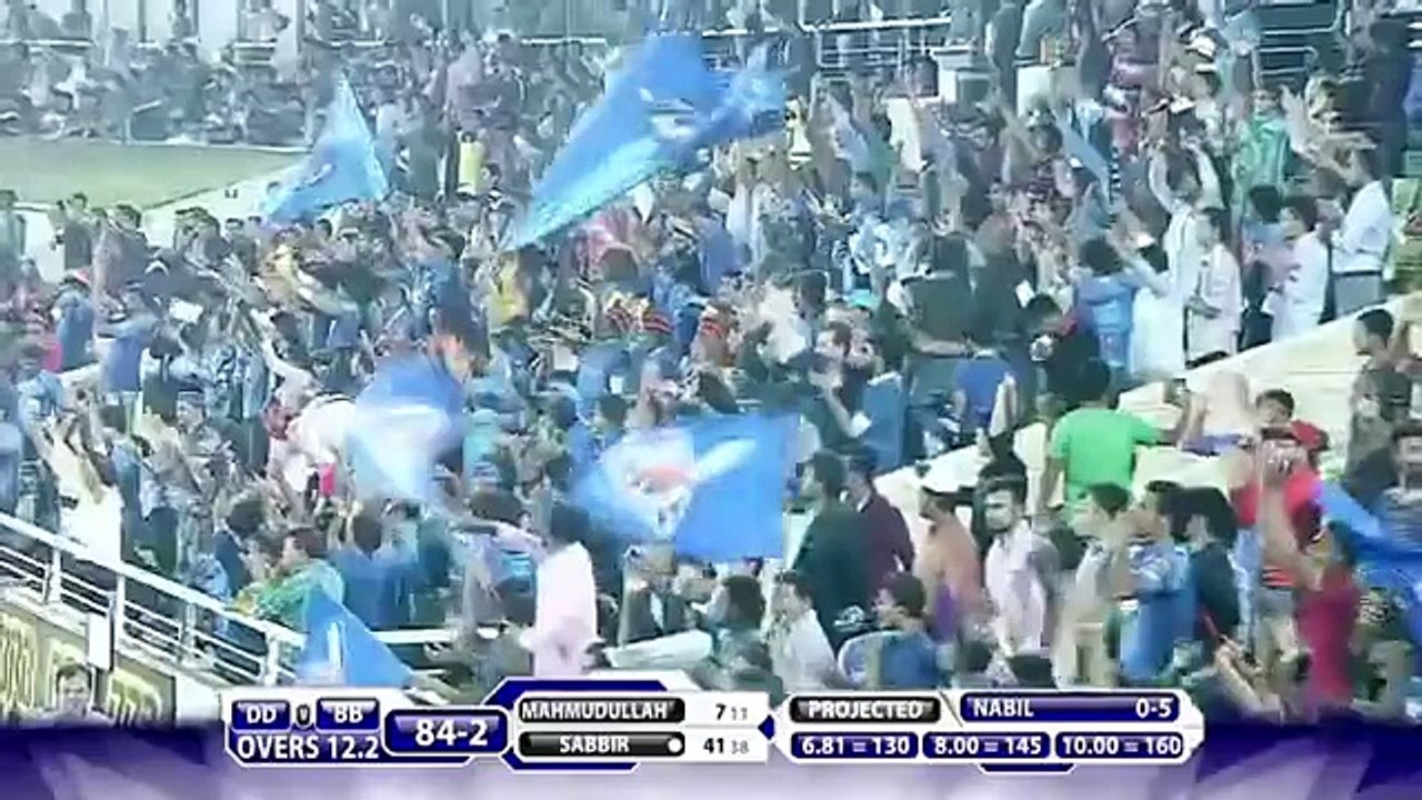 Barisal Bulls vs Dhaka Dynamites  Eliminator  HD Highlights  BPL 2015  Match 32