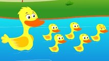 Five Little Ducks | Five Little Ducks Wents Swiming One Day