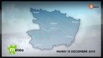 METEO DECEMBRE 2015 [S.12] [E.15] - Météo locale - Prévisions du mardi 15 décembre 2015