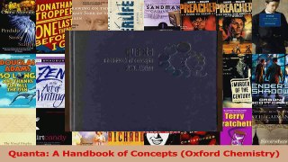 PDF Download  Quanta A Handbook of Concepts Oxford Chemistry PDF Online
