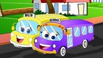 Wheels on the bus | Wheels on the bus go round and round | Nursery rhymes