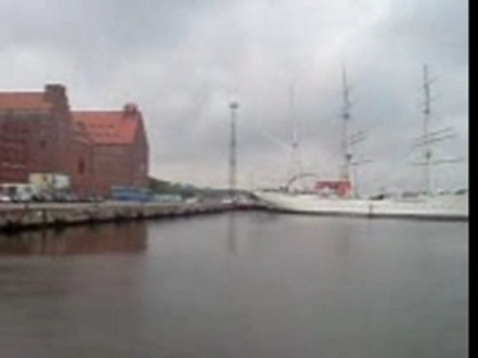 Am hafen in Stralsund