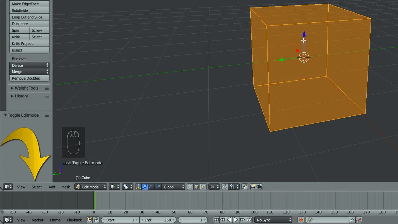 Blender - LoopCutting e Knife Ferramentas de corte