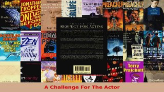 Read  A Challenge For The Actor EBooks Online