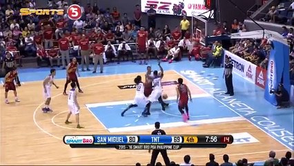 TALK N TEXT vs SAN MIGUEL - Q4   Philippine Cup 2015-2016
