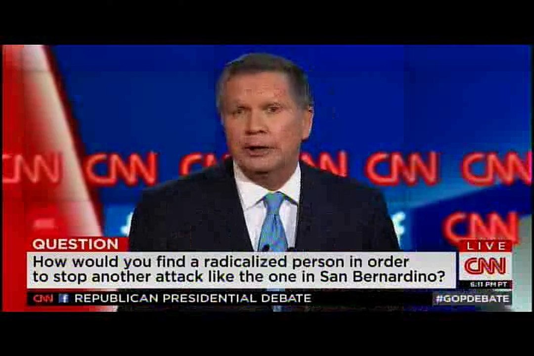 Kasich explains that the climate conference is causing all the terrorisms