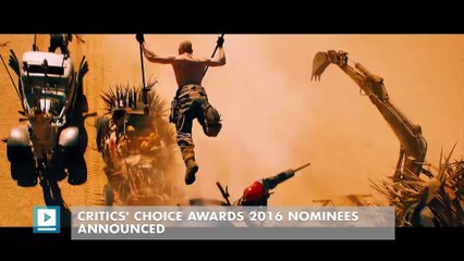 Critics' Choice Awards 2016 nominees announced