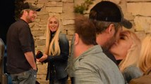 Blake Shelton and Gwen Stefani Dance, Kiss and Laugh in Public