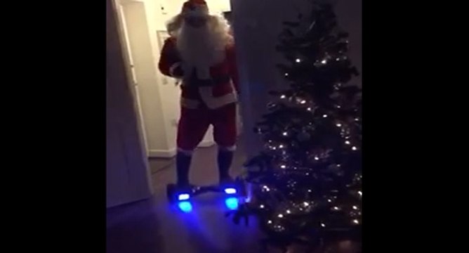 Père Noël 2015 en segway