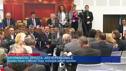 KRYEMINISTRI OPOZITA, ARSYE PERSONALE