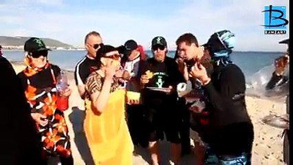 بنزرت : السباحة في عز الشتاء