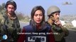 Israeli Soldiers Intrupting Palestine Reporter While Reporting!