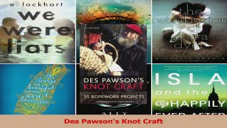Download  Des Pawsons Knot Craft PDF Free