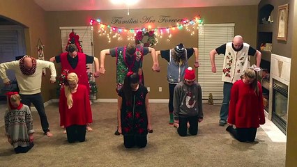 This family really knows how to have fun and get festive