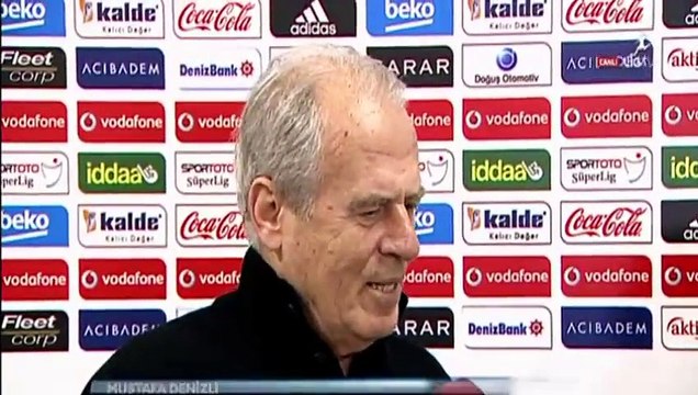 Beşiktaş-Galatasaray 2-1 | Maç sonu Mustafa Denizli'nin açıklamaları. (14 Aralık 2015)