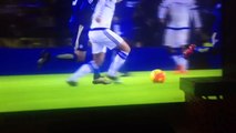 Eden Hazard Injury • Lecester City vs Chelsea 1-0 14-12-2015