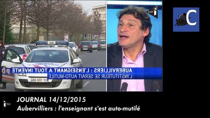 Aubervilliers : l'enseignant s'est auto-mutilé