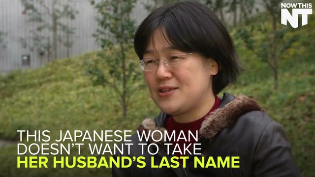 Japanese Women Are Suing The Government Over A Law Requiring Them To Take Husband's Surname
