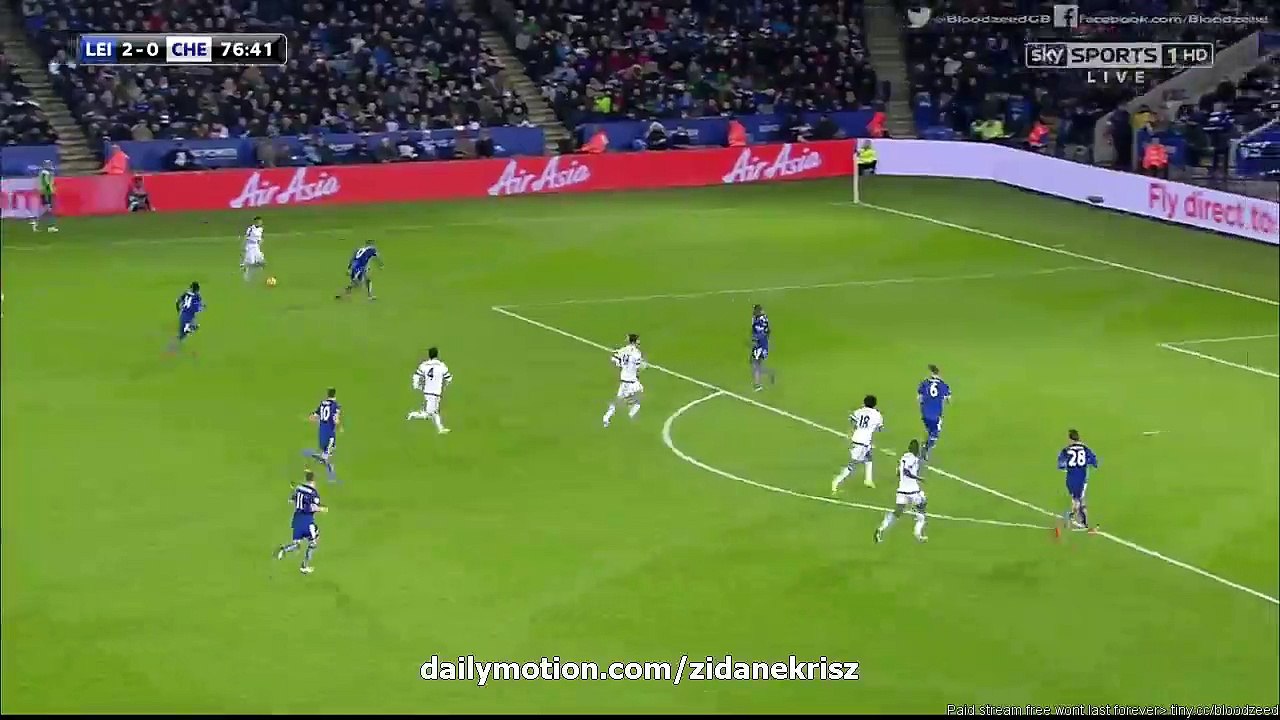 Loïc Remy Goal - Leicester City 2-1 Chelsea 14.12.2015 - Sky Sports 1 HD